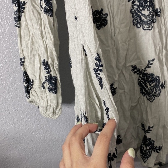 Free People Emma Austin Tunic Floral Embroidered Dress - Picture 6 of 13